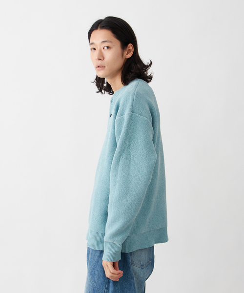 モール ヘンリーネックニット（ニット/セーター）｜B.C STOCK（ベーセーストック）