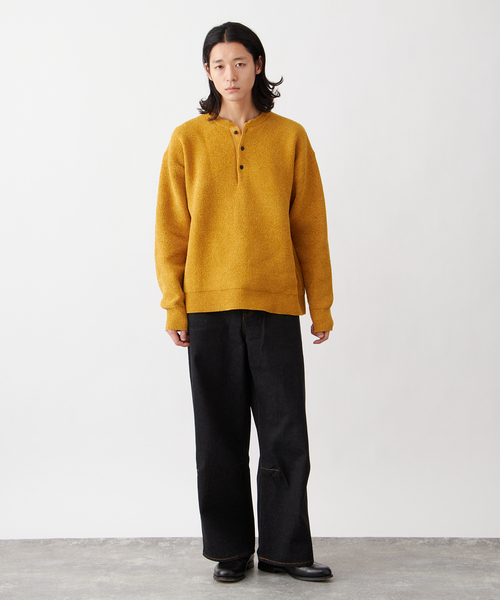 モール ヘンリーネックニット（ニット/セーター）｜B.C STOCK（ベーセーストック）