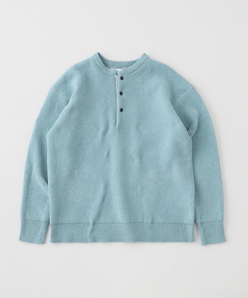 モール ヘンリーネックニット（ニット/セーター）｜B.C STOCK（ベーセーストック）