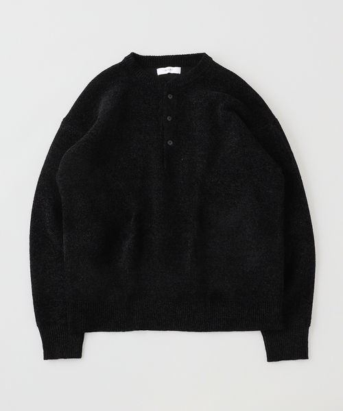 モール ヘンリーネックニット（ニット/セーター）｜B.C STOCK（ベーセーストック）