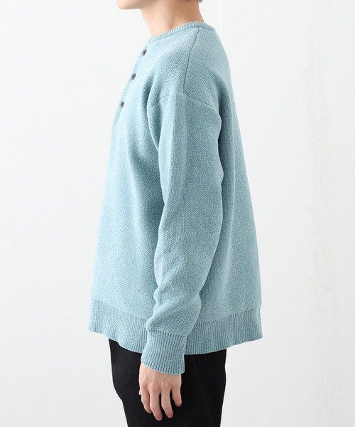 モール ヘンリーネックニット（ニット/セーター）｜B.C STOCK（ベーセーストック）