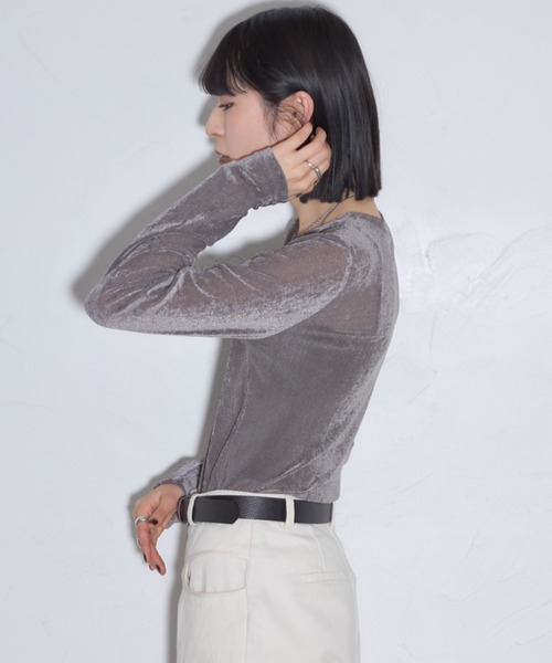 売れ筋商品|||マルコポーロ デニム Tシャツ レディース トップス LONGSLEEVE - Long sleeved top - vermillion red マルコポーロ デニム レディース Tシャツ トップス LONG SLEEVE