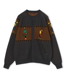 caban（キャバン）の「□コットンカシミヤ フラワージャカードプル