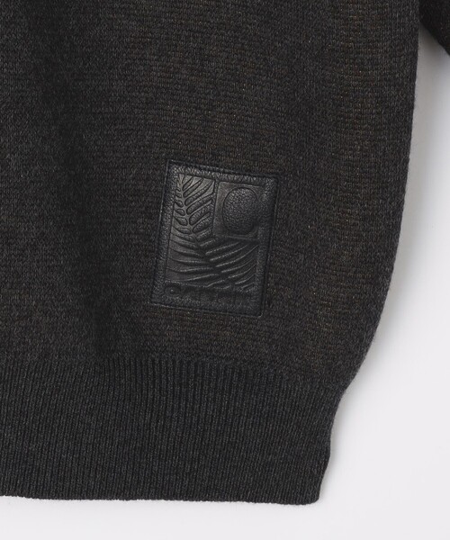 caban（キャバン）の「CABaN コットンカシミヤジャカード JAZZ BAND クルーネックカーディガン（ニット/セーター・メンズ・グレー系その他2・S/M）」の3枚目の写真