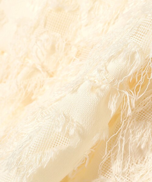 B:MING by BEAMS（ビーミングバイビームス）の「フリンジ ジャカード ノースリーブ ブラウス（シャツ/ブラウス・レディース・ブラック/ホワイト系その他5・ONE SIZE）」の15枚目の写真