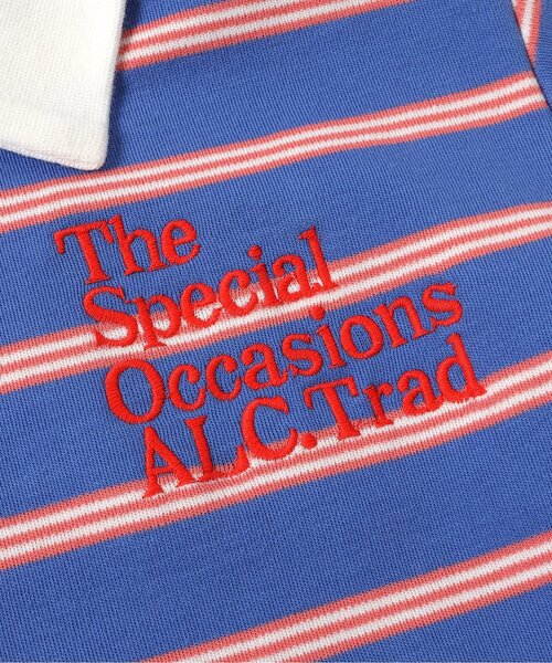 apres les cours（アプレレクール）の「【ジュニア対応】襟付きマルチボーダーTシャツ（Tシャツ/カットソー・キッズ・イエロー/ブルー・100/130/120/110/90/80）」の19枚目の写真