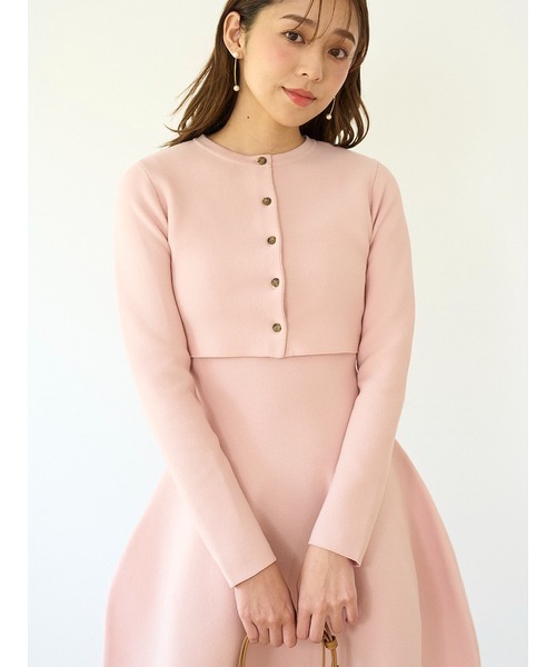 SNIDEL（スナイデル）の「スクエアネックミニワンピース（ワンピース