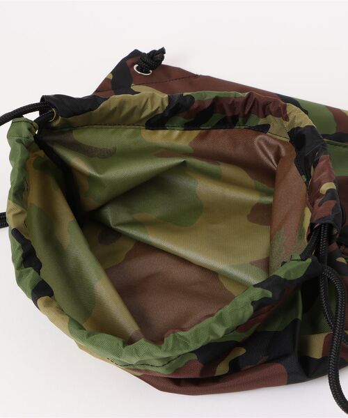 Drifter（ドリフター）の「EASY KNAPSACK／イージーナップサック（バックパック/リュック・レディース・ブラック/ターコイズブルー/ゼブラ/ピンク/レオパード/グリーン系カモフラージュ・FREE）」の7枚目の写真