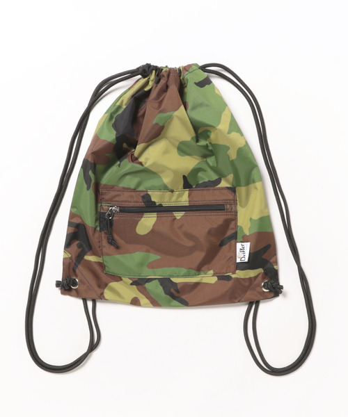 Drifter(ドリフター)の「EASY KNAPSACK/イージーナップサック(バックパック/リュック・レディース・ブラック/ターコイズブルー/ゼブラ/ピンク/レオパード/グリーン系カモフラージュ・FREE)」の8枚目の写真