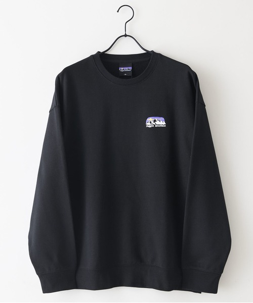 ragged mountain(ラギットマウンテン)の「【RAGGED MOUNTAIN/ラギットマウンテン】ワンポイントロゴスウェットトレーナー(スウェット・メンズ・カーキ/グレイッシュブルー/グレー/ブラック・MEDIUM/LARGE/X-LARGE)」の22枚目の写真
