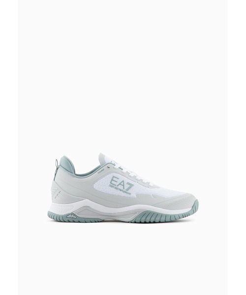 EMPORIO ARMANI EA7(エンポリオアルマーニイーエーセブン)の「【エンポリオ アルマーニ EA7】Tennis Hard スニーカー(スニーカー・メンズ・ブラック/グリーン・6.5/7/7.5/ 6/8/8.5/9.5/5.5/4.5/4/5)」の12枚目の写真