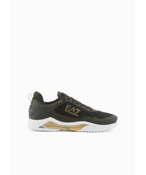 EMPORIO ARMANI EA7(エンポリオアルマーニイーエーセブン)の「【エンポリオ アルマーニ EA7】Tennis Hard スニーカー(スニーカー・メンズ・ブラック/グリーン・6.5/7/7.5/ 6/8/8.5/9.5/5.5/4.5/4/5)」の11枚目の写真