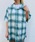 HOUSTON�i�q���[�X�g���j�́uHOUSTON / OMBRE CHECK S/S SHIRT / 41187�i�V���c/�u���E�X�j�v�b�~���g