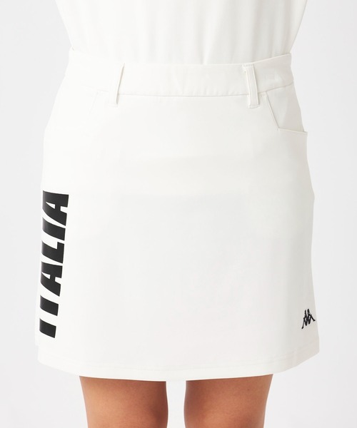 Kappa(カッパ)の「ダンボールニットミニスカート(スカート・レディース・ホワイト/ネイビー/ブラック・LARGE/MEDIUM/SMALL)」の4枚目の写真