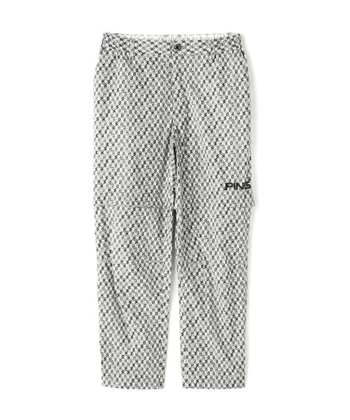 セール】【PING APPAREL】総柄プリント全方向ストレッチテラ