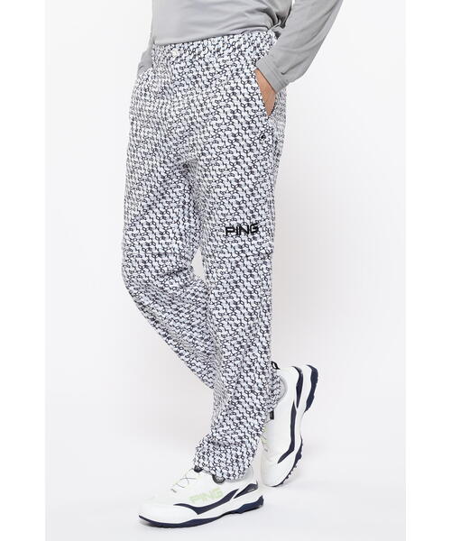 高質で安価 セール】【PING APPAREL】総柄プリント全方向ストレッチテラ レディースウェア