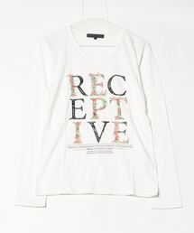『in the attic』Vネック/RECEPTIVE/LS-T