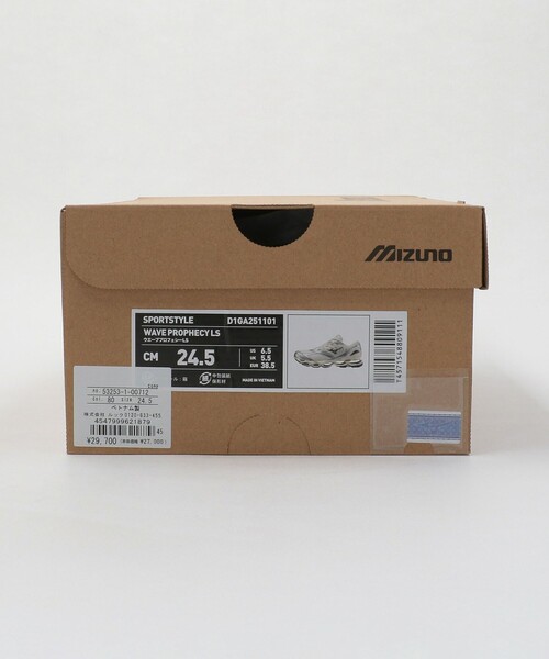MIZUNO（ミズノ　）の「＜MIZUNO＞WAVE PROPHECY LS/スニーカー（スニーカー・レディース・ナチュラル/ダークグレー・23.5cm/24cm/24.5cm/25cm）」の22枚目の写真