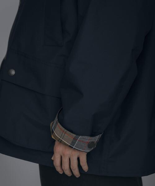 URBAN RESEARCH（アーバンリサーチ）の「『別注』Barbour / URBS　OS BEDALE（ナイロンジャケット・メンズ・グレー/ネイビー/ブラック/ライトブルー・38/40/42）」の17枚目の写真
