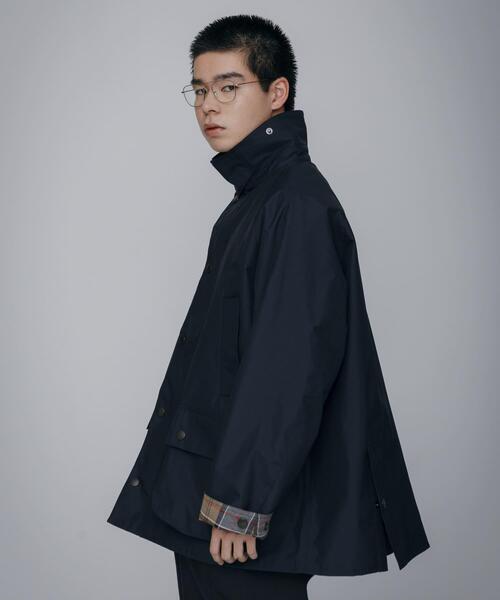 Barbour×URBS OS Bedaleブラック コート ジャケット 「別注」Barbour