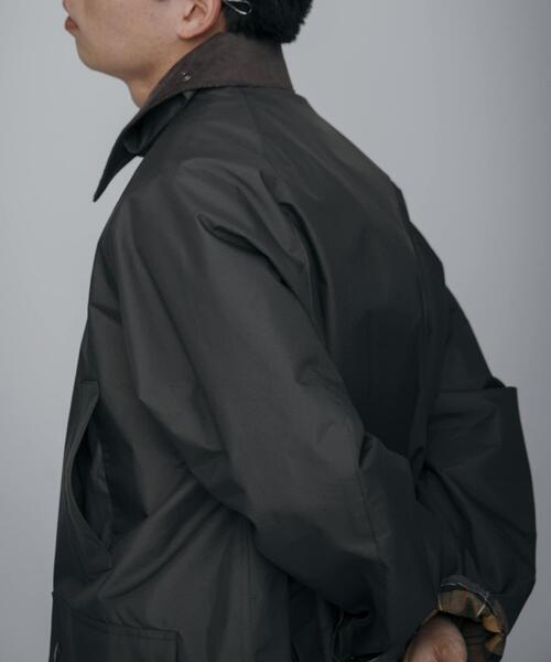 Barbour ブラック ナイロンジャケット TRANSPORT / トランスポート】ナイロン ジャケット 