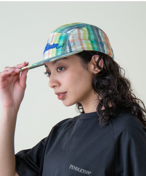 PENDLETON(ペンドルトン)の「ジェットキャップ(UNISEX)(キャップ・メンズ・ベージュ系その他4/ブルー系その他/グリーン系その他・FREE)」の1枚目の写真