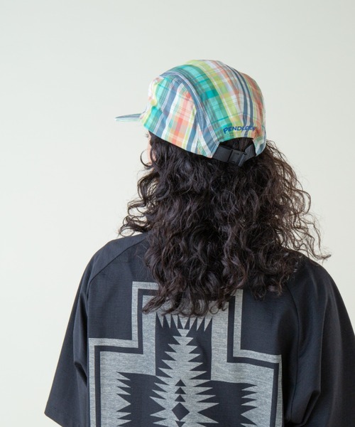 PENDLETON(ペンドルトン)の「ジェットキャップ(UNISEX)(キャップ・メンズ・ベージュ系その他4/ブルー系その他/グリーン系その他・FREE)」の17枚目の写真