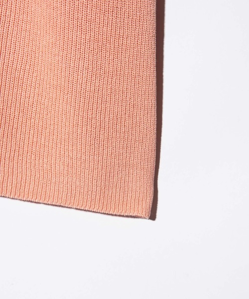 glamb(グラム)の「Stitch Collar Knit Shirt / ステッチカラーニットシャツ(シャツ/ブラウス・メンズ・ミント/ピンク・M/L)」の10枚目の写真