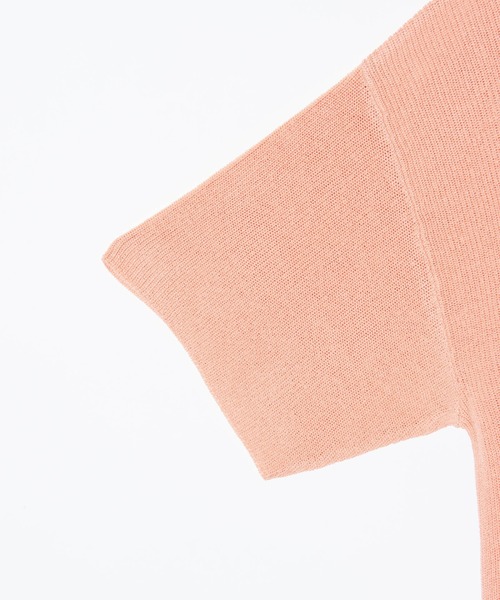 glamb(グラム)の「Stitch Collar Knit Shirt / ステッチカラーニットシャツ(シャツ/ブラウス・メンズ・ミント/ピンク・M/L)」の11枚目の写真