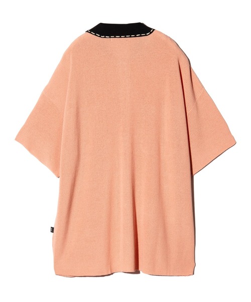glamb(グラム)の「Stitch Collar Knit Shirt / ステッチカラーニットシャツ(シャツ/ブラウス・メンズ・ミント/ピンク・M/L)」の15枚目の写真