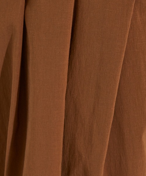 NOMINE(ノミネ)の「【セットアップ着用可】3タック ワイドパンツ(その他パンツ・レディース・ホワイト/ブラウン系その他/ブラック・フリー/S/M)」の13枚目の写真