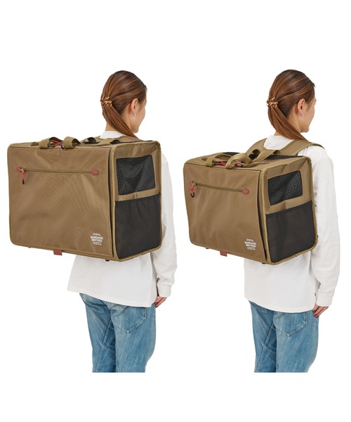 ブリクストンキャリーバックパック ワイド/L（ペット用キャリーケース
