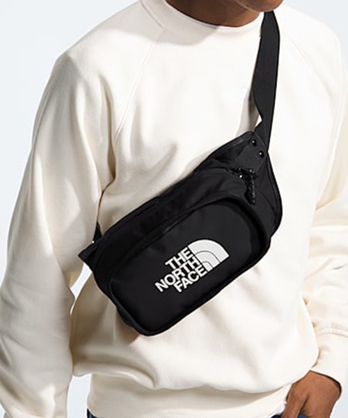 THE NORTH FACE（ザノースフェイス）の「THE NORTH FACE EXPLORE HIP PACK / ノースフェイス ヒップサック（ボディバッグ/ウエストポーチ・メンズ・ブラック・FREE）」の2枚目の写真