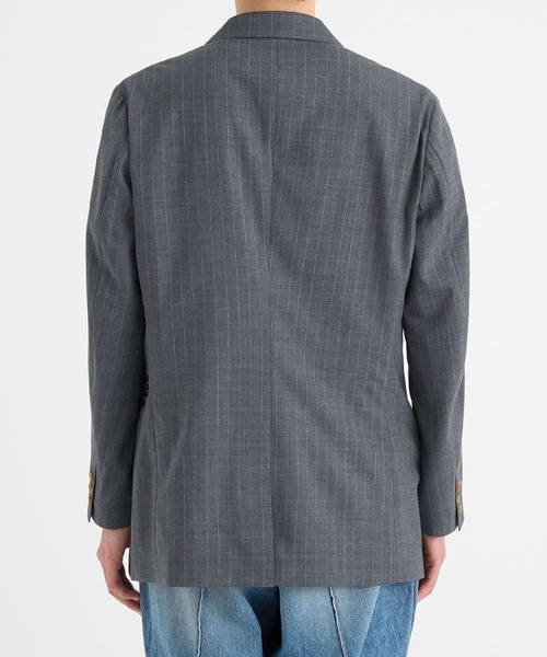 KHOKI / コッキ】Pinstripe-pattern jacket（テーラード