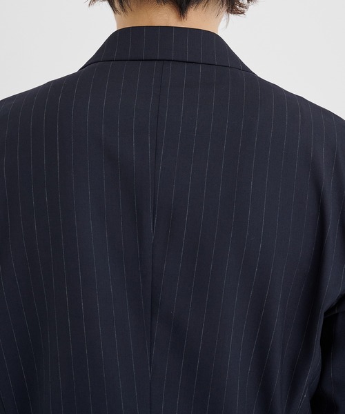 KHOKI / コッキ】Pinstripe-pattern jacket（テーラード
