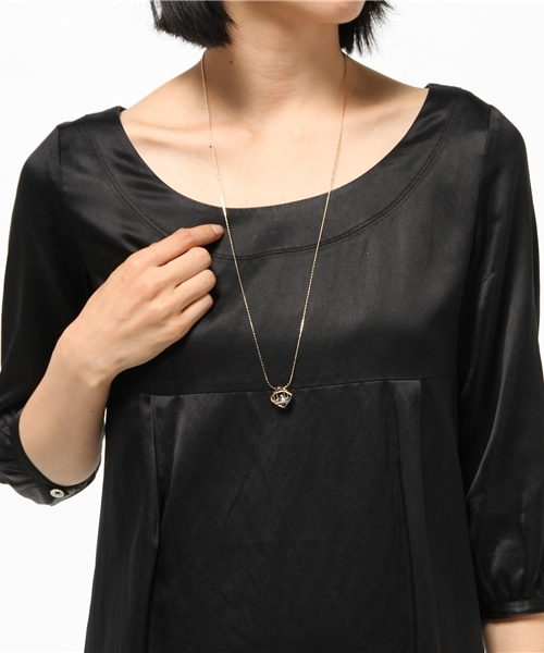 チャイハネ(チャイハネ)の「【チャイハネ】キュービックロングチェーンネックレス(ネックレス・レディース・シルバー/ゴールド・FREE)」の6枚目の写真