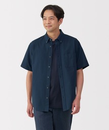 無印良品|ムジルシリョウヒンのシャツ/ブラウス(ブルー 無印良品|ムジルシリョウヒンのシャツ/ブラウス(ブルー