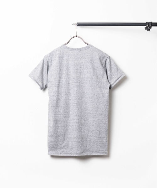 INNOCENT(イノセント)の「『WHITE LINE(ホワイトライン)』丸胴S撚りTシャツ(Tシャツ/カットソー・メンズ・グレー/ホワイト・50/44)」の3枚目の写真
