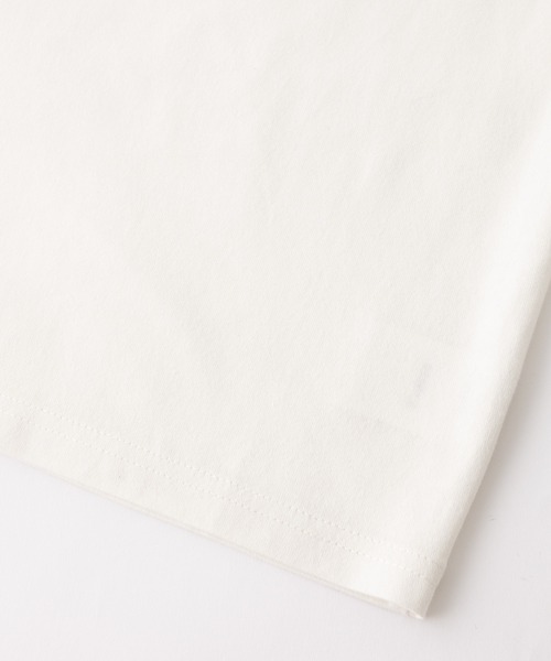 X-girl(エックスガール)の「SPRAY ART AND EMBROIDERY RAGLAN S/S BABY TEE(Tシャツ/カットソー・レディース・ホワイト/ライトブルー/チャコール・S/M)」の8枚目の写真