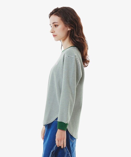 LACOSTE / ラコステ ワッフルボーダーTシャツ LACOSTE / ラコステ ワッフルボーダーTシャツ : タカシマヤ