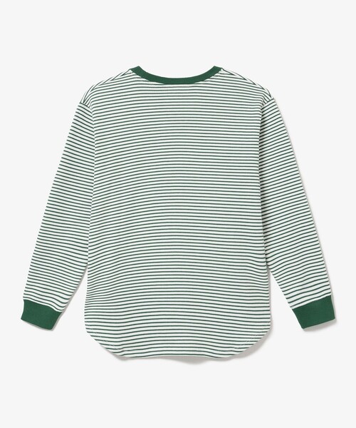 LACOSTE / ラコステ ワッフルボーダーTシャツ ワッフルボーダーTシャツ（Tシャツ/カットソー）｜LACOSTE