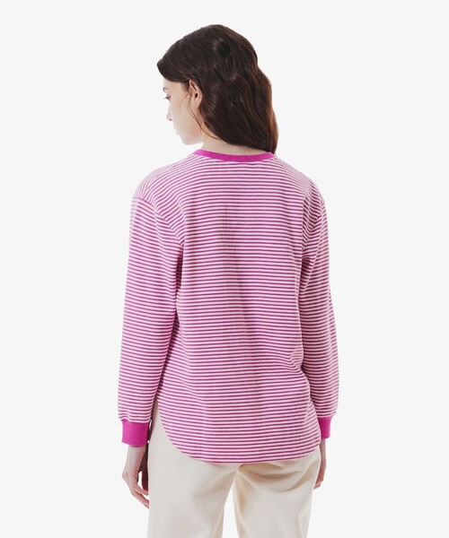 LACOSTE / ラコステ ワッフルボーダーTシャツ ワッフルボーダーTシャツ（Tシャツ/カットソー）｜LACOSTE