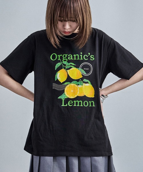 Fashion Letter(ファッションレター)の「ヴィンテージ風プリントTee(Tシャツ/カットソー・レディース・ブラック/オフホワイト・M)」の16枚目の写真