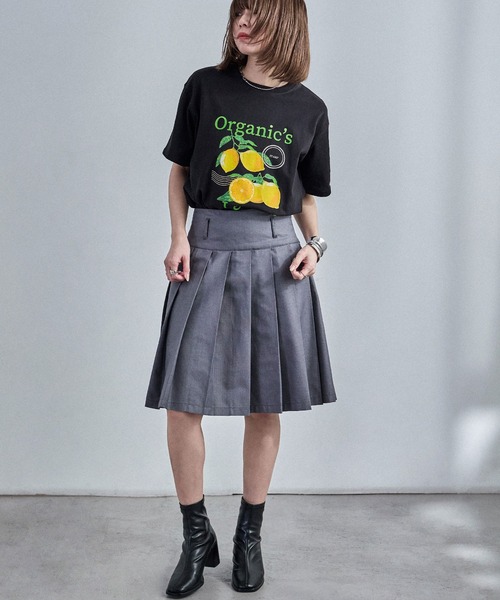 Fashion Letter(ファッションレター)の「ヴィンテージ風プリントTee(Tシャツ/カットソー・レディース・ブラック/オフホワイト・M)」の18枚目の写真