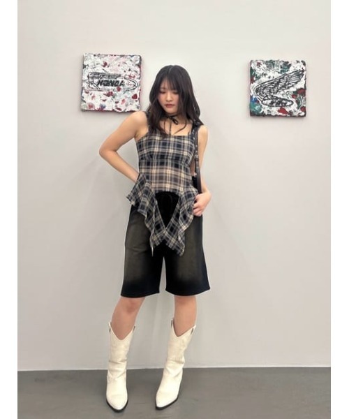 WASH MIDDLE ハーフパンツ（スウェットパンツ）｜LAGUA GEM