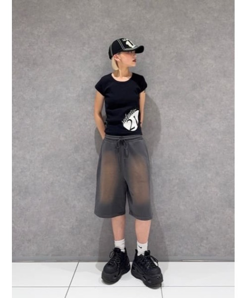 LAGUA GEM | WASH MIDDLE ハーフパンツ (パンツ ) |SHEL'TTER