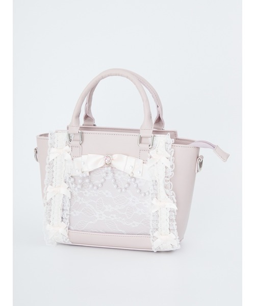 Ank Rouge（アンクルージュ）の「確定ファンサのおまじないはしごレースBAG（トートバッグ・レディース・ブラック/ブルー/レッド/ホワイト/グリーン/ピンク・FREE）」の12枚目の写真