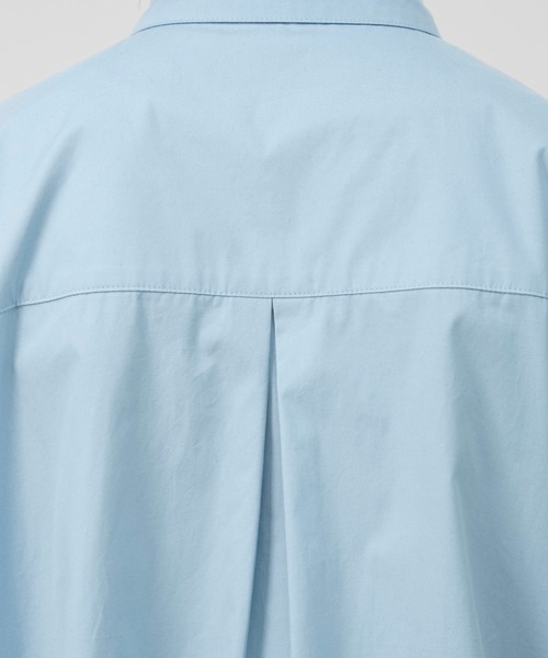 LAPIIS(ラピス)の「COTTON SILK REGULAR SHIRT(シャツ/ブラウス・メンズ・ライトブルー/ホワイト/ネイビー・MEDIUM/LARGE)」の11枚目の写真