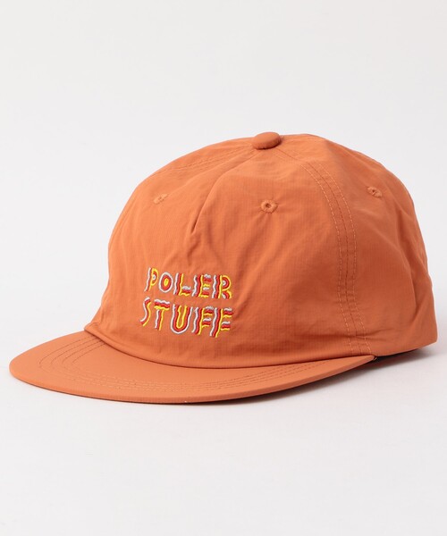 POLeR（ポーラー）の「POLeR/ポーラー FESTIVAL EMB NYLON CAP ジェットキャップ（キャップ・メンズ・ブラック/オレンジ/ネイビー・ONE SIZE）」の3枚目の写真