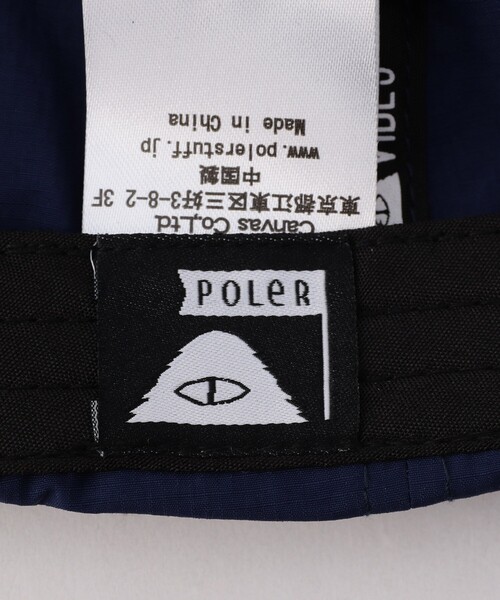 POLeR（ポーラー）の「POLeR/ポーラー FESTIVAL EMB NYLON CAP ジェットキャップ（キャップ・メンズ・ブラック/オレンジ/ネイビー・ONE SIZE）」の10枚目の写真